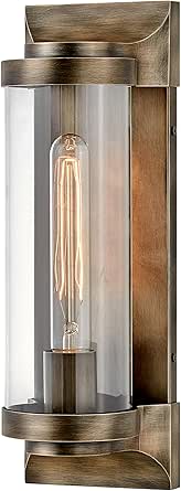 Hinkley Pearson One Light 5W Med. LED Outdoor Medium Wall Mount Lantern, Burnished Bronze