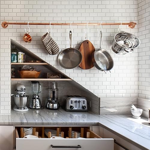 Miniatura 6 de BCISIWOS Ganchos para colgar bolsos para armario, paquete de 12 ganchos para bolsos, diseño único de torsión, ganchos para colgar bolsos, bolsos,