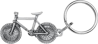 DANFORTH Bicycle Keychain â€“ Handcrafted Pewter Keychain â€“ 2 Â¼â€, Made In USA