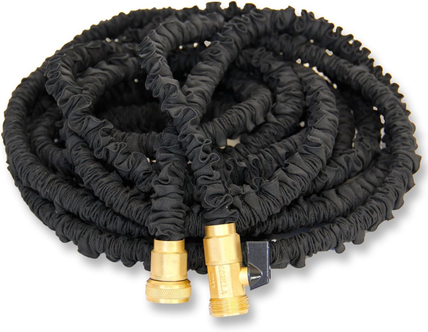 Gardenus(TM Expandable Garden Hose- 50 Ft. with 7 Pattern Spray Nozzle-expands up to 3 Times in Length, Lightweight-Will Never Kink or Tangle
