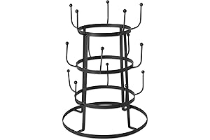 DII Metal Kitchen Storage Collection 3-Tier Mug Tree Stand