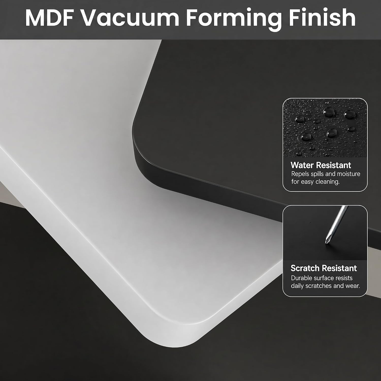 Venusmiles Corner Floating Shelves Set of 4, Wall Mounted L-Shaped Storage - Maximize Unused Corner Space in Bathroom, Kitchen, Bedroom, Office, Jet Black
