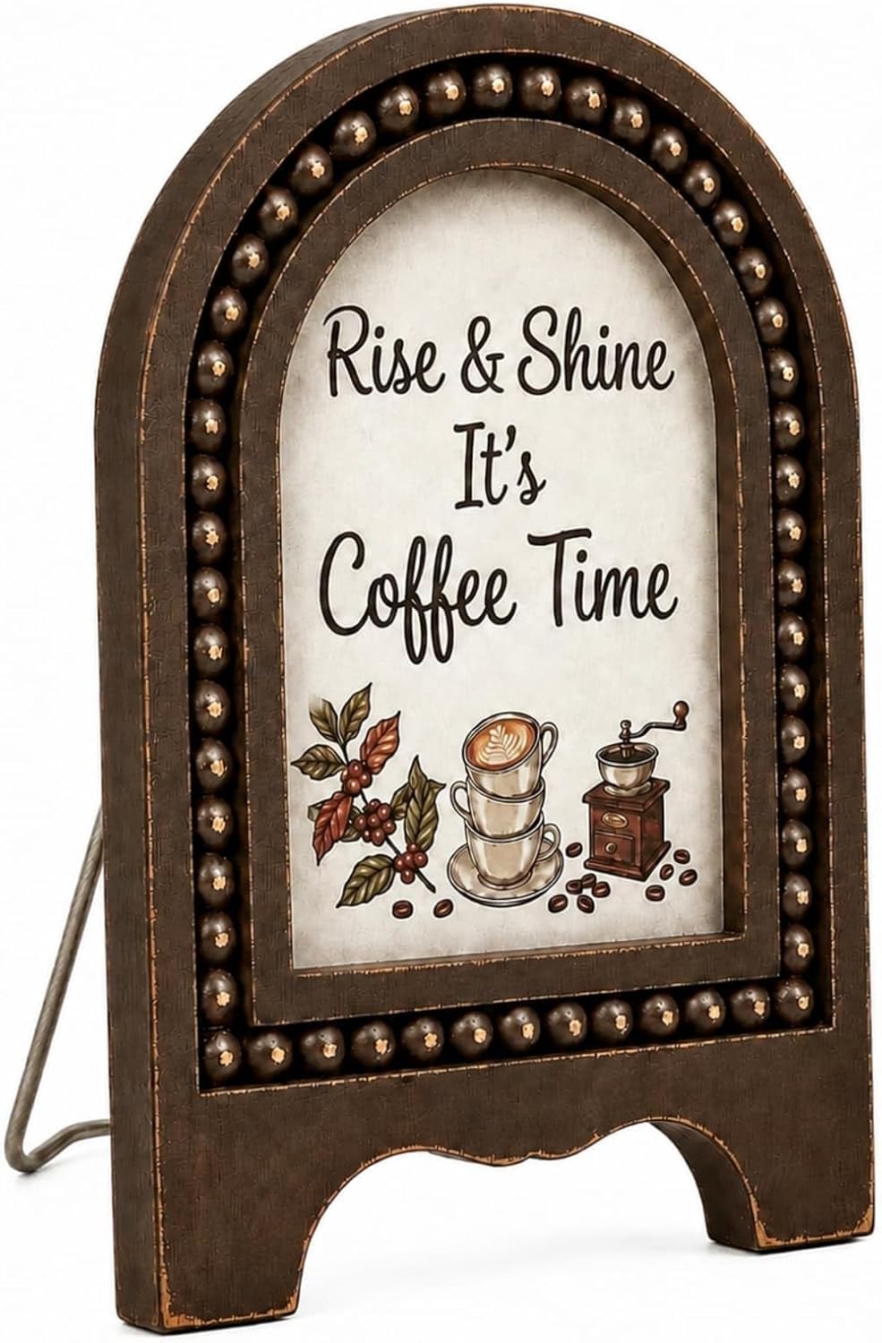 Coffee Bar Sign Cafe Station Kitchen Table Shelf Desk Home Decor