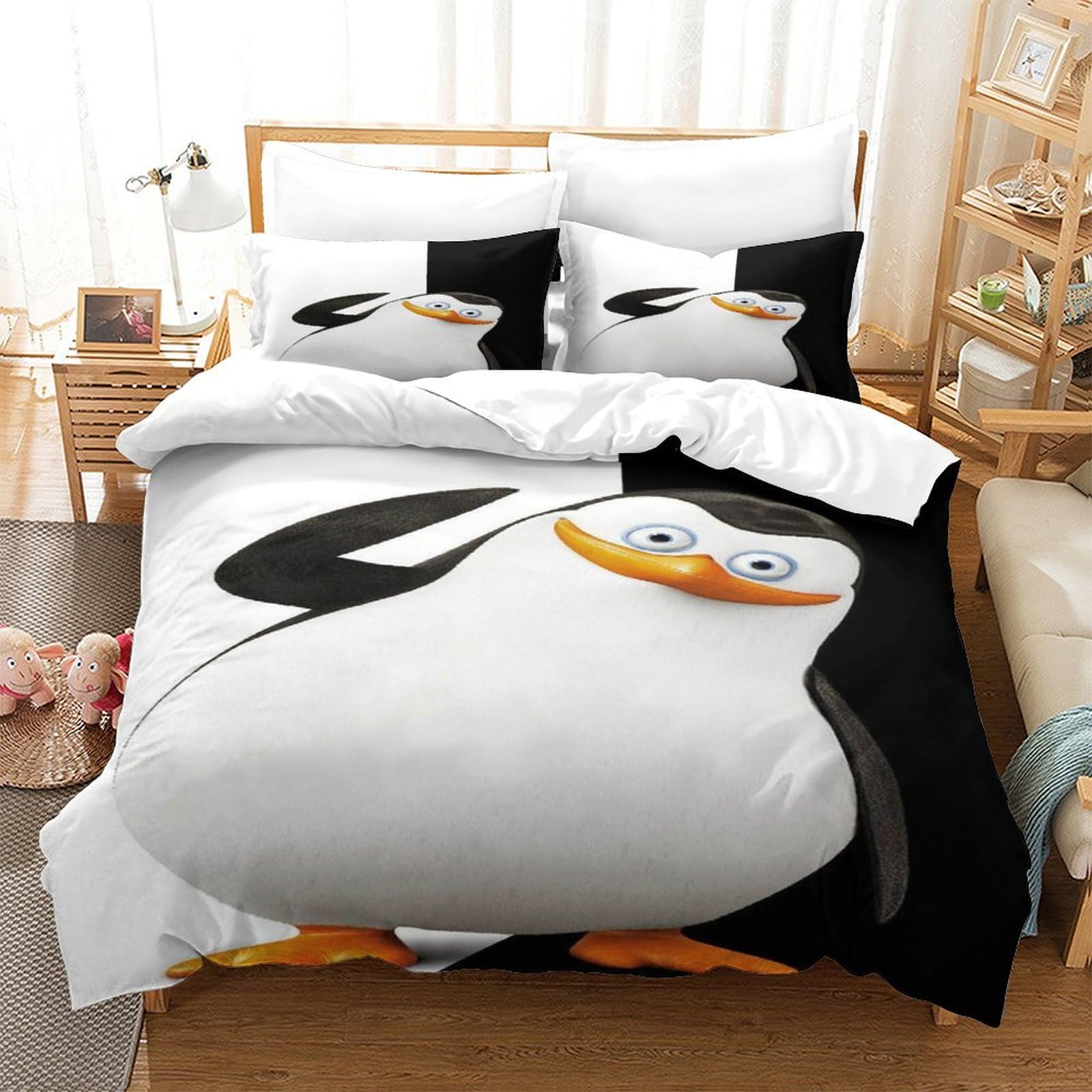 Housse de couette de qualité hôtelière douce en microfibre