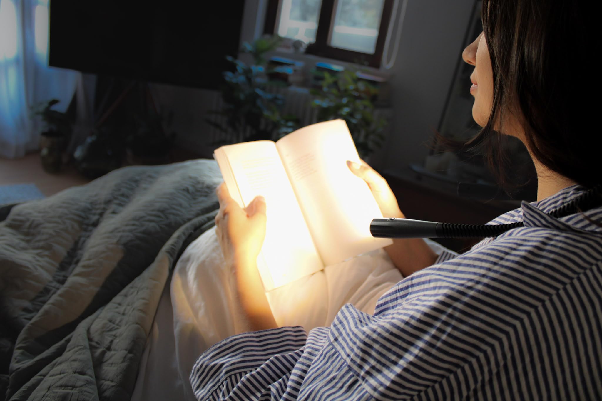 Looplight la lampada da lettura mobile a LED con 3 colori di luce e livelli di luminosità, ricaricabile tramite USB-C | 25422101