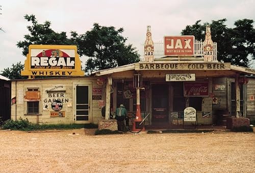 Louisiana Juke Joint 1940 Na Combination Store Bar Gasolinera y Juke Joint In Melrose Louisiana Fotografía por Marion Post Wolcott 1940 Póster