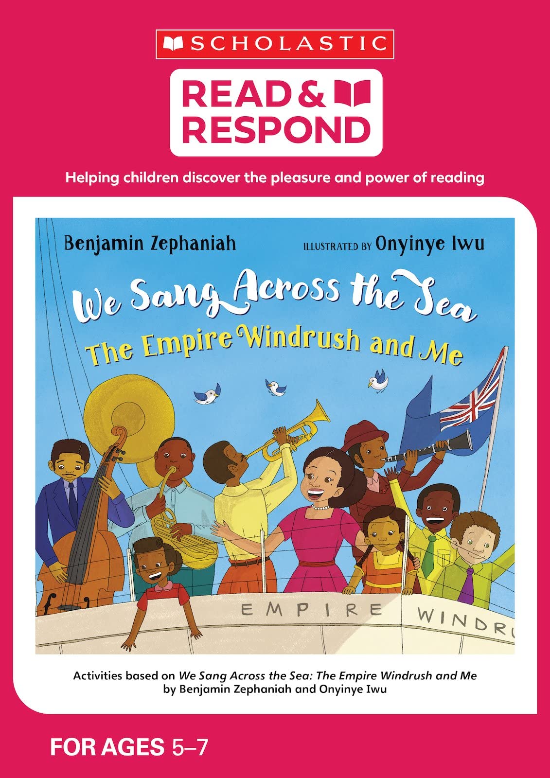 We Sang Across the Sea, teaching activities for guided and shared reading, writing, speaking, listening and more! (Read & Respond)