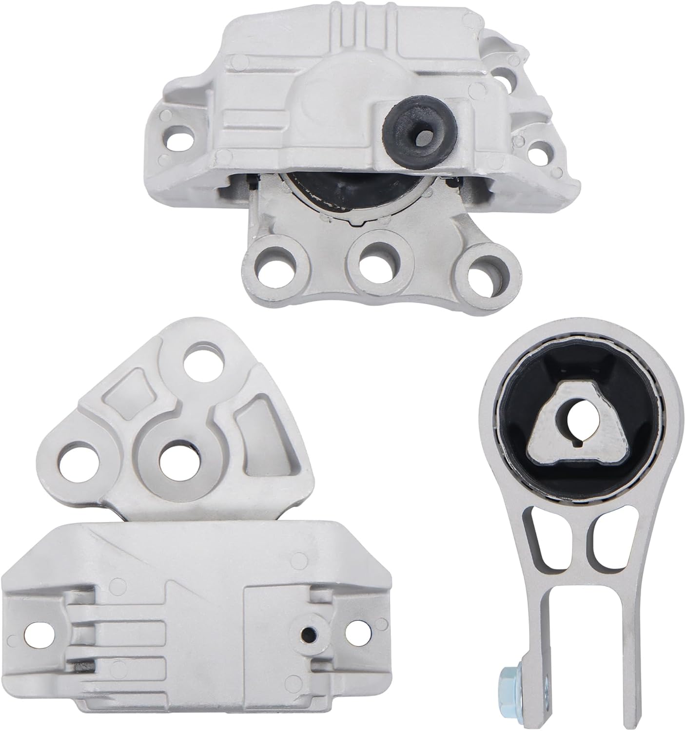 3PCS Engine Mounts and Automatic Trans Mount Repalcement for Compass 2022-2017 2.4L 6 Speed 68278029AB 68253028AE 68253038AD