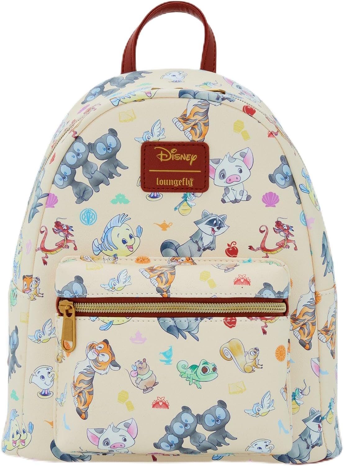 Loungefly Disney Princess Sidekicks Mini Backpack MULTI NONE