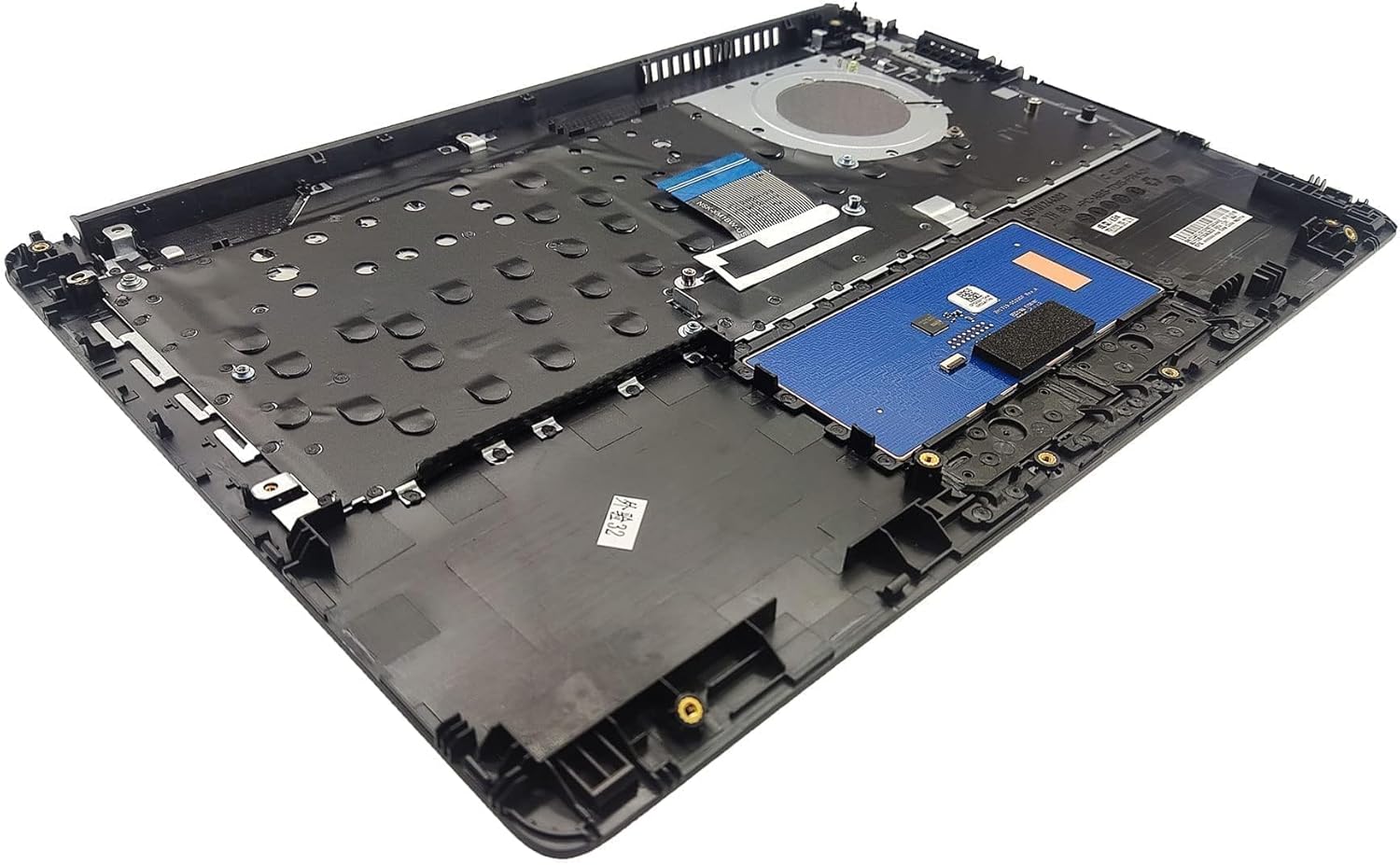 Replacement Upper Case Palmrest for HP 14-CM 14-CK 14T-CM 14Z-CM 14q-cs 14q-cy Series Laptop Touchpad with Keyboard Assembly L23241-001 Gray