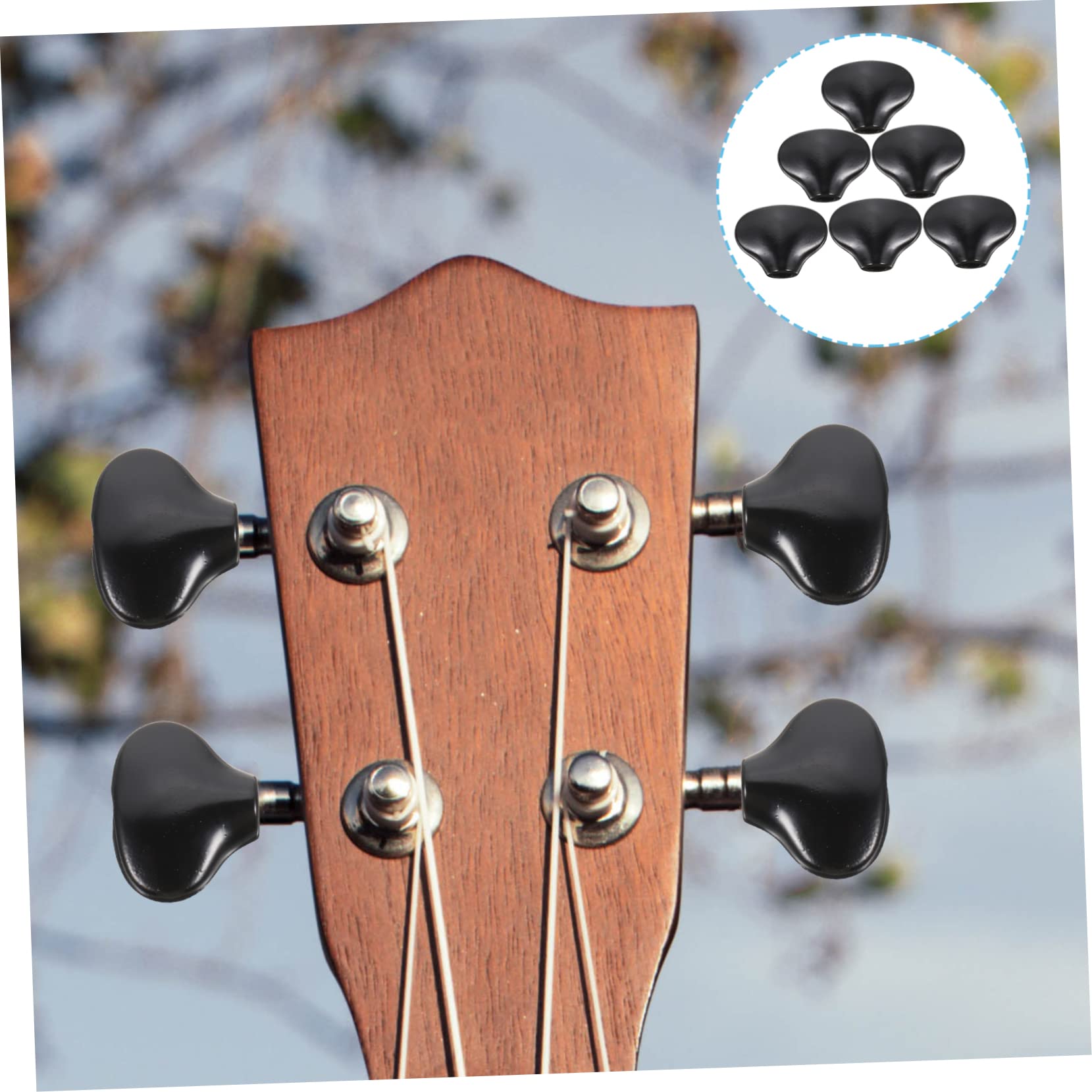 ULDIGI Replacement Guitar Tuning Pegs Guitar Tuner Keys String Tuning Pegs for Electric Acoustic Bass