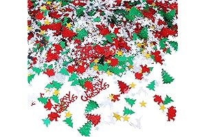 Hosfairy Christmas Confetti with Pine and Pentagram