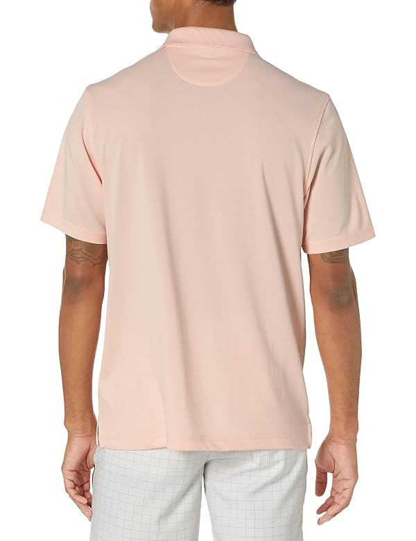 Amazon Essentials Men's Regular-Fit Quick-Dry Golf Polo Shirt - Discontinued Colors, Light Pink, X-Large by Amazon Essentials - Used condition - Image 2