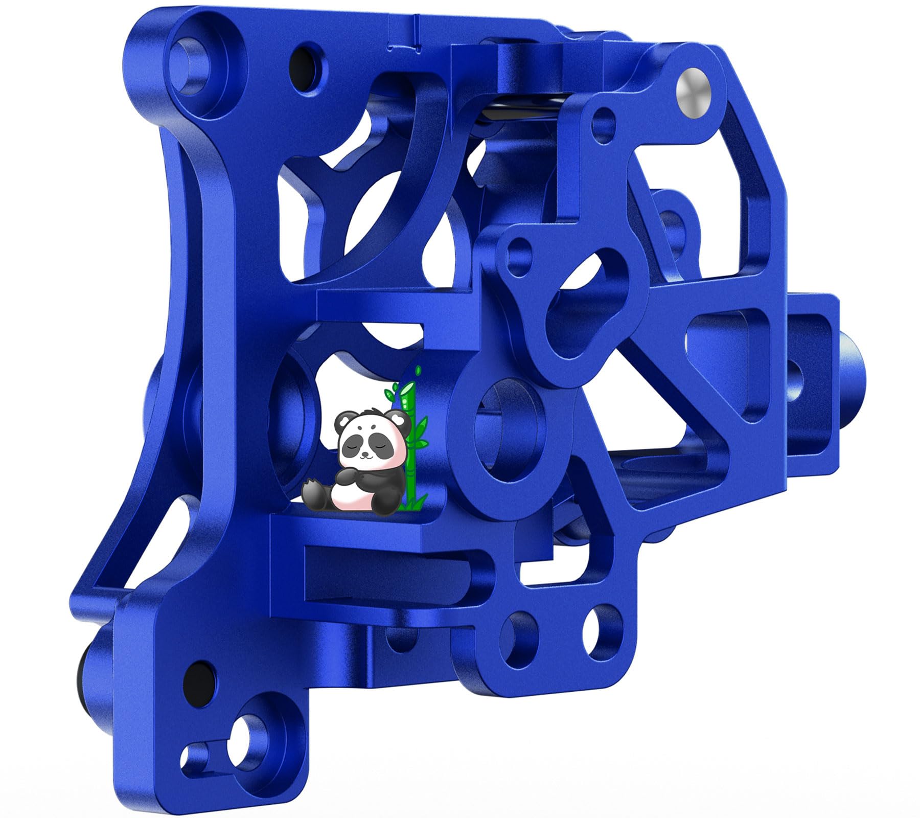 BIQU Panda Extruder CNC Extruder Shell for Bambu-Lab P1P/P1S/X1C/X1E Lightweight Original Factory Gears Panda Claw Al 6061 T6 Aluminum Alloy High