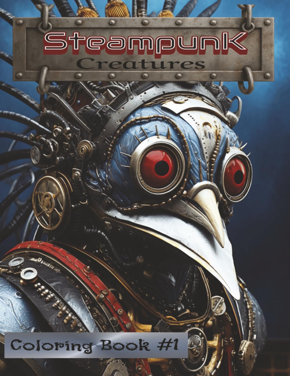 STEAMPUNK Creatures Coloring Book Vol 1