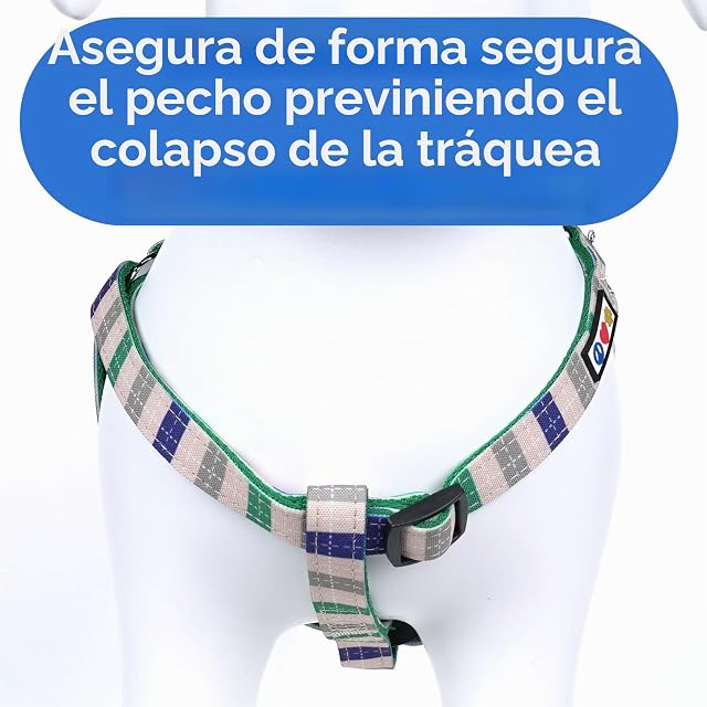 Foto 5 de 7 de Pawtitas Arnés para Perro Talla Extra pequeño arnés para Perros arnés sin tirones para Perros Multicolor XS…