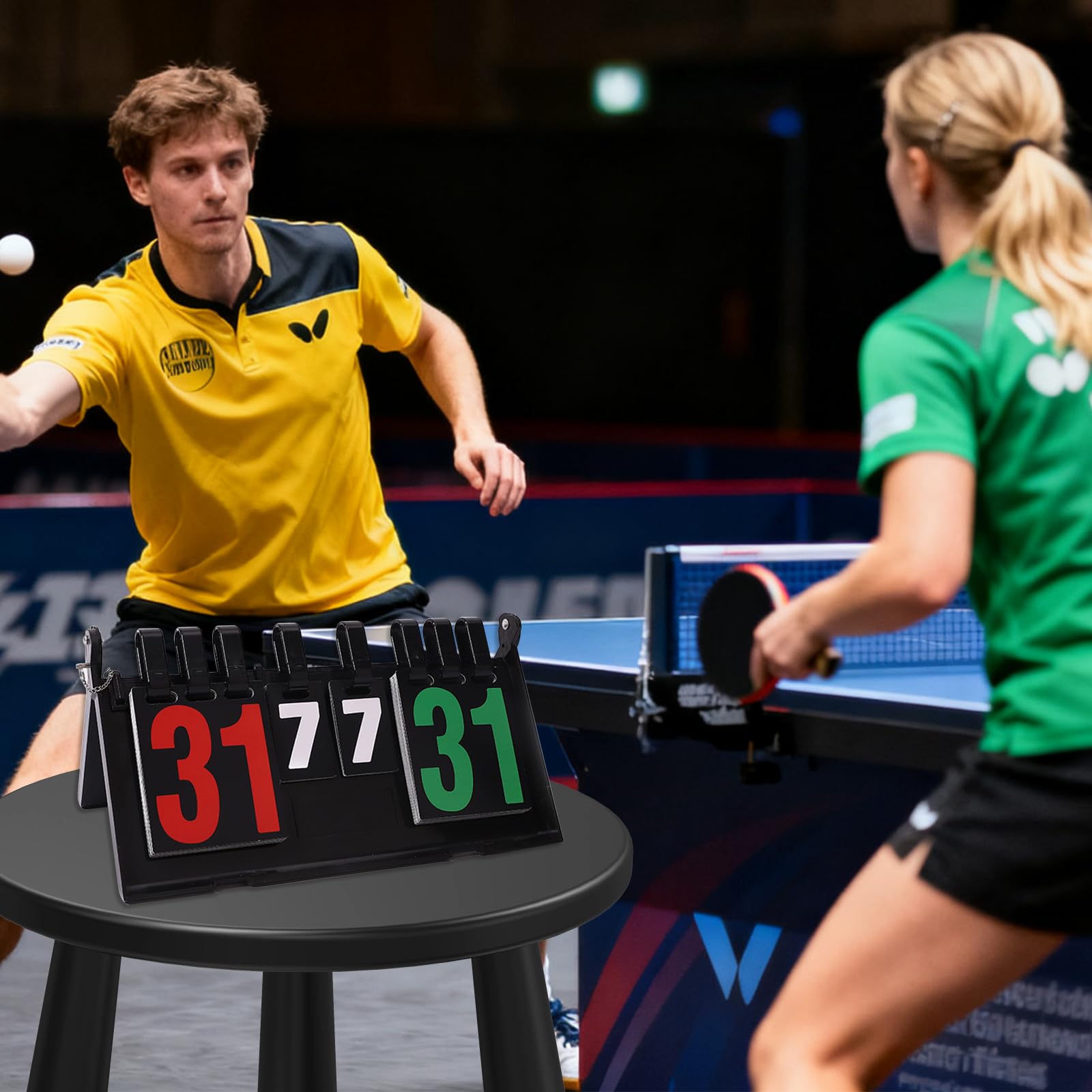 Marcador Deportivo Portátil 0-99 para Baloncesto, Bádminton, Tenis de Mesa