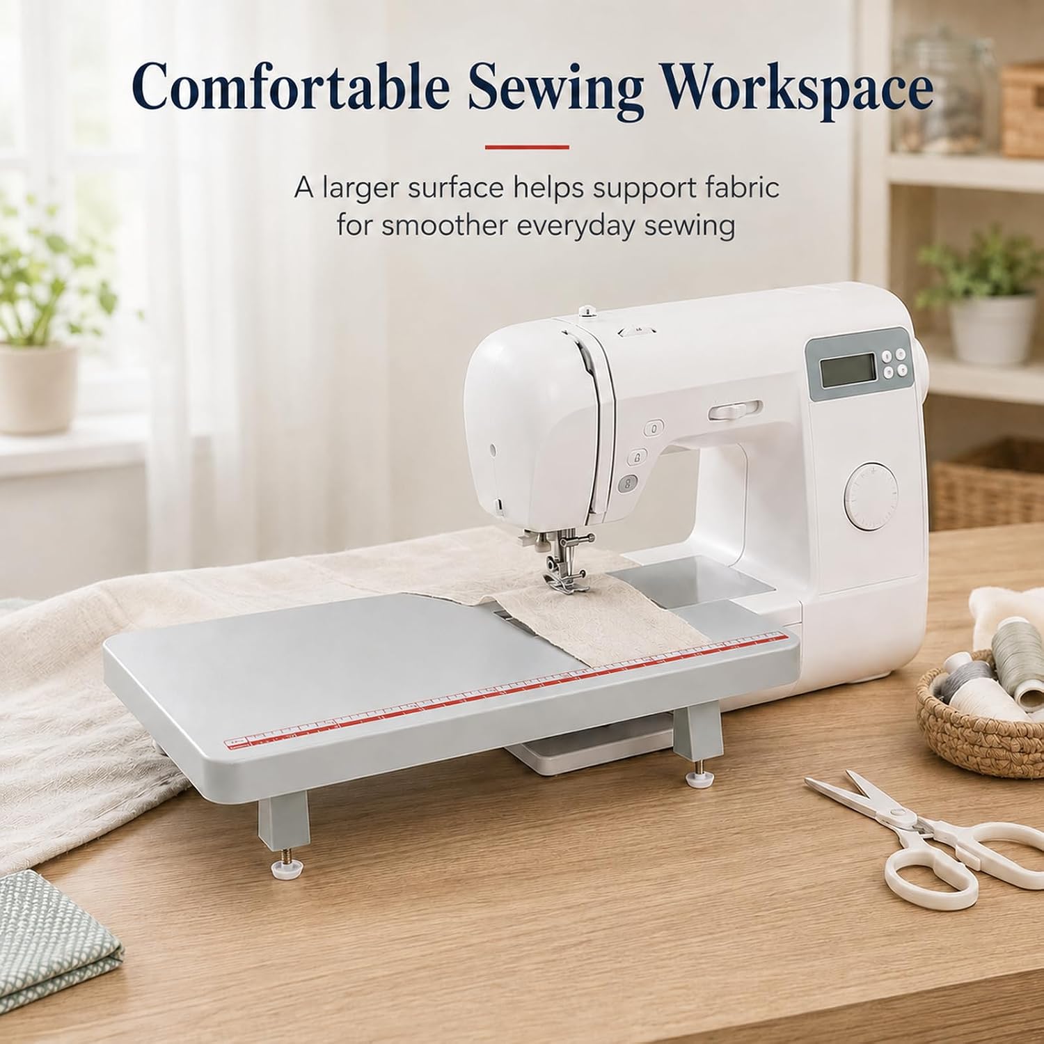 Sewing Machine Extension Table Compatible for Singer Heavy Duty