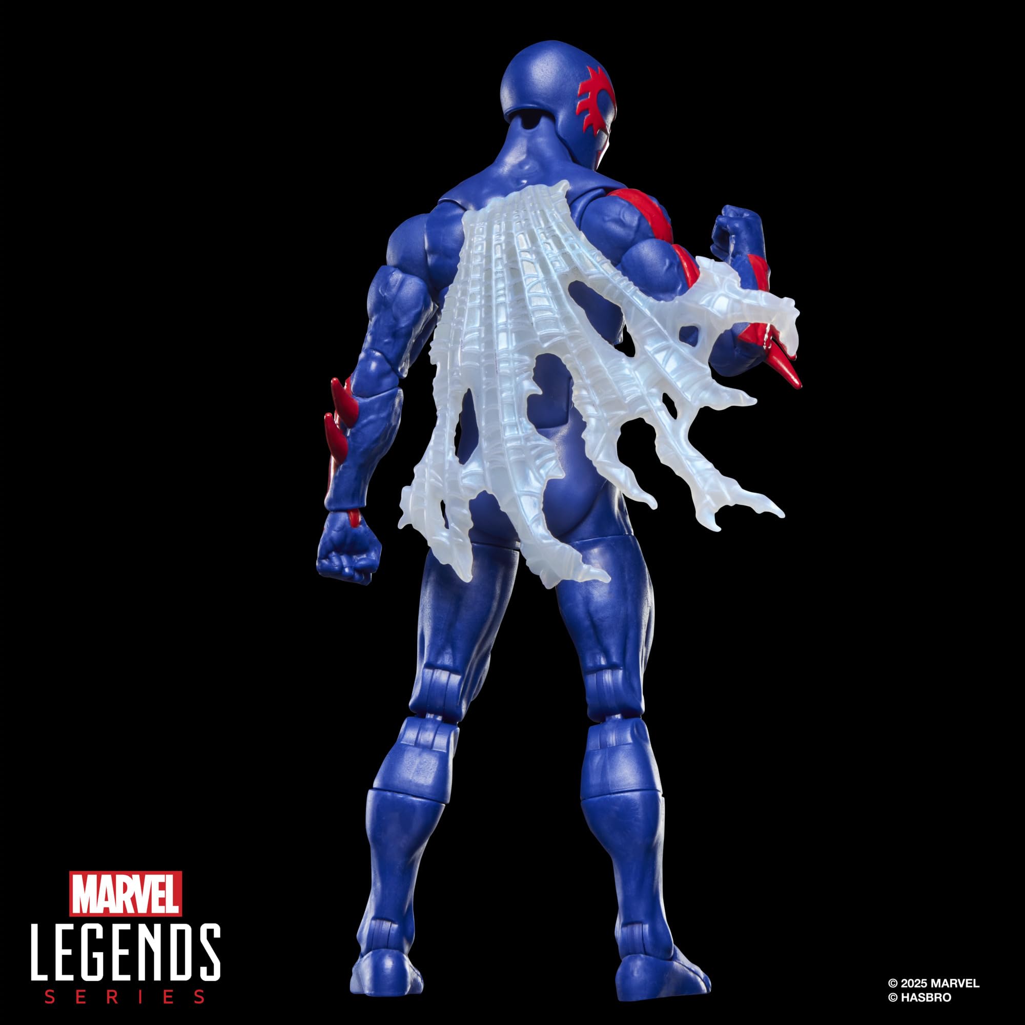 Spider-Man 2099 z serii Marvel Legends, 15-centymetrowa figurka kolekcjonerska z komiksów z kartą retro