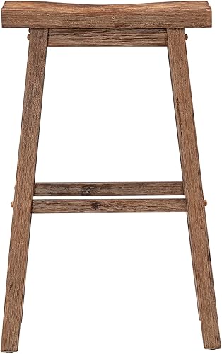 Miniatura 40 de Boraam Sonoma Taburetes de bar de cocina sin espalda, cepillo de alambre gris tormenta, juego de 2 Cepillo de alambre gris tormenta,Cepillo de