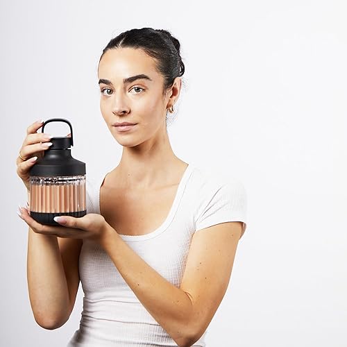 Miniatura 5 de Beast Blender Tonal  Diseño de encimera de cocina  Mezcla de batidos y batidos, aderezos, salsas, salsas  Botella de acero inoxidable  Tapa de paja