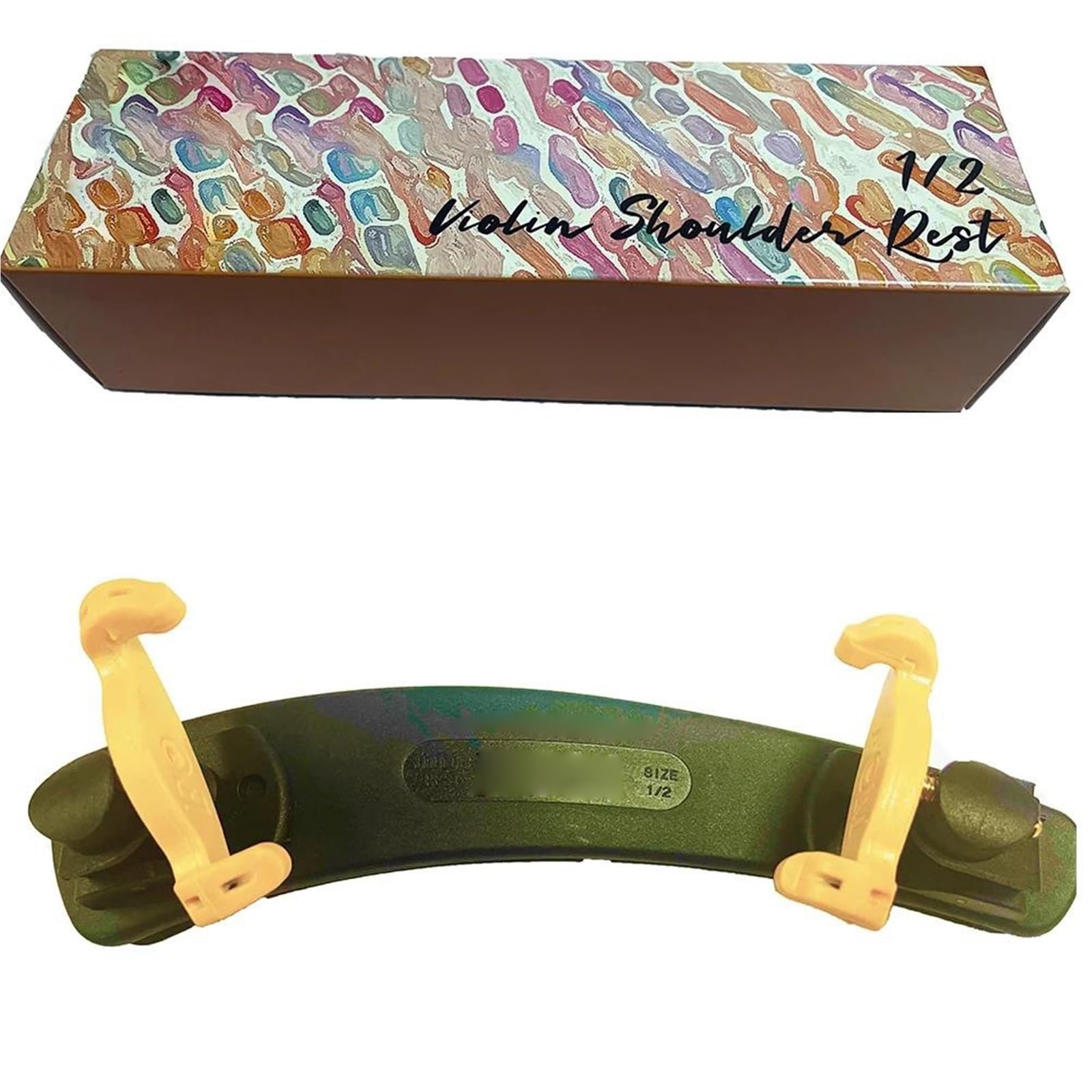 Accesorios Para Violín Almohadilla De Hombro Ajustable 4/4 Soporte Suave(Type1)
