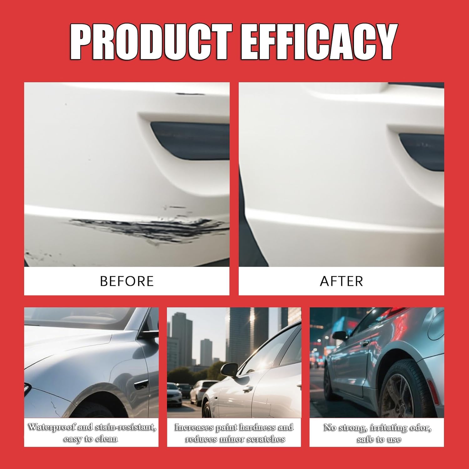 Ceramic Coating for Cars, Revolutionary Nano Spray for Car Detailing, Utilizing Advanced Ceramic Technology, It Provides Long-Lasting Protection for Automotive Paint and Glass - 3.38 Fl Oz - Image 6