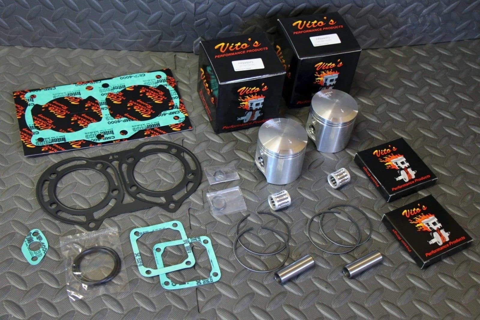 Vito's PerforFits MANce Super Stock Banshee Pistons + Gasket Kit 8Hp Over Stock 65.5