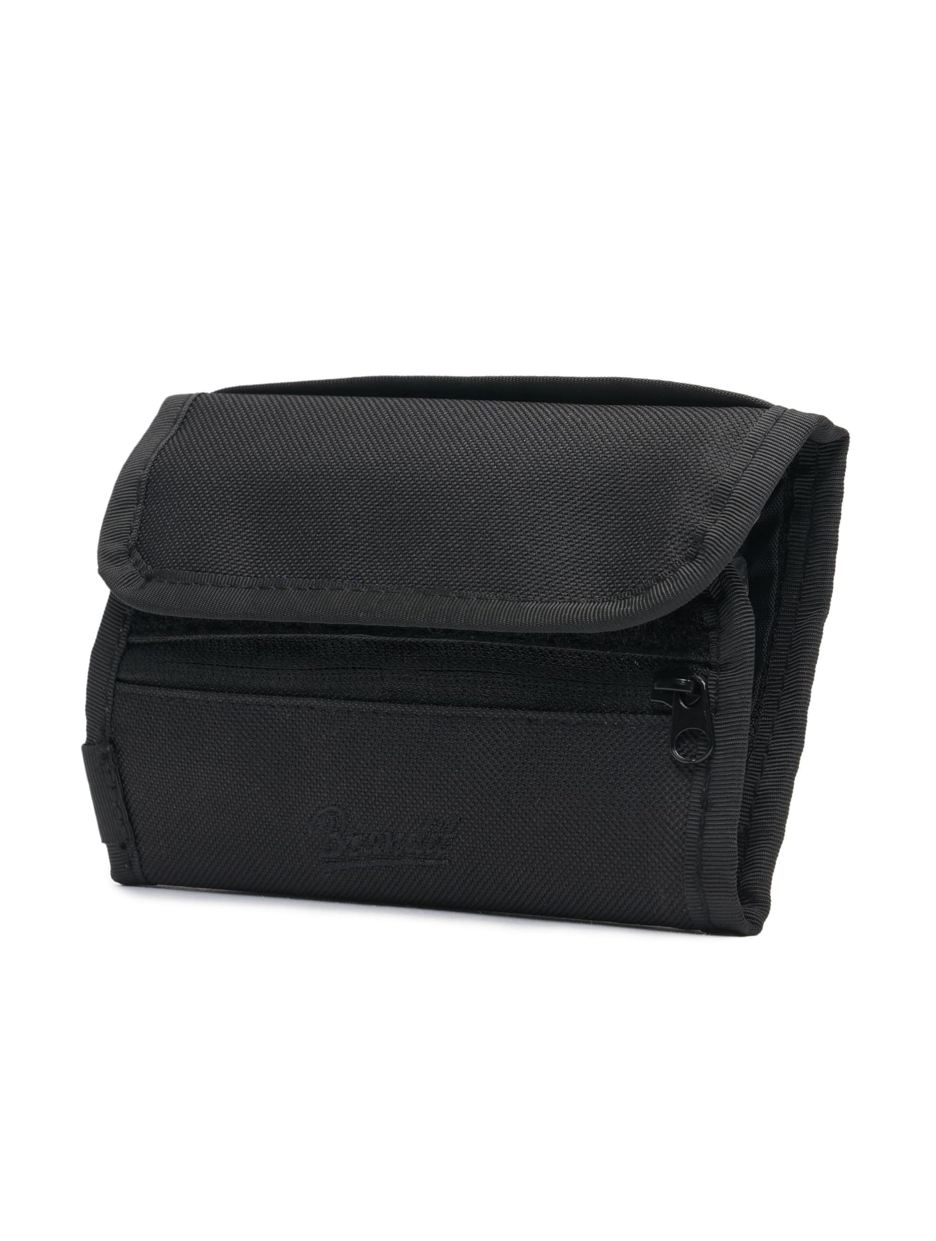 Brandit Wallet Two - Outdoor Wallet - Various (Camouflage) Colours, Black, Wallet Two, One Size