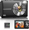 Digital Camera 1080P 44MP Vlogging Camera for Kids Teens, FHD Compact Portable Photo Camera with 2.4