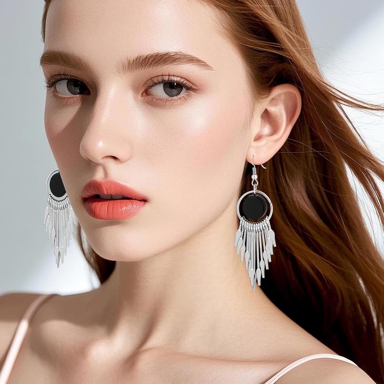 ESRICH 20 Pairs Drop Dangle Earrings,Gold Earrings for Women,Silver Earring,Earrings for Women,Dangle Earrings for Womem,Boho Bohemian Earrings for Birthday Party Wedding Party Prom - Image 8