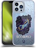 Vista 11 de Head Case Designs Aquarius Zodiac Constellation - Funda de gel suave compatible con Apple iPhone 13 Pro Max