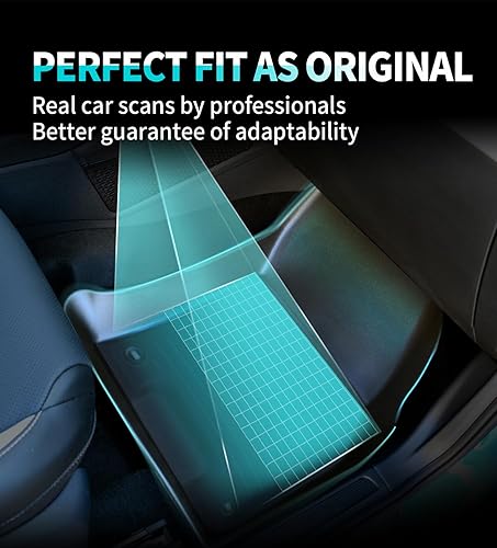 Miniatura 2 de Tapetes de suelo compatibles con Honda Pilot 8 Passenger 2016-2022, ajuste personalizado para revestimientos de piso de alfombras piloto, protección