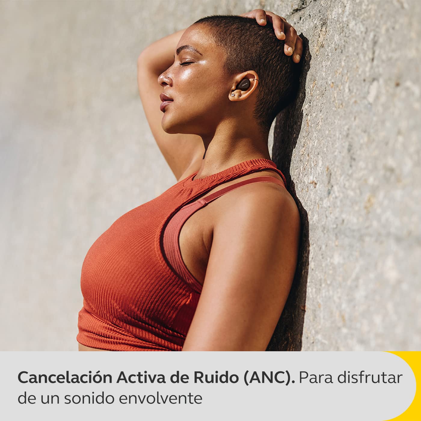 Jabra Elite 3 Active Auriculares Intraurales - Ajuste Deportivo, Cancelación Activa de Ruido (ANC) - Intrauriculares Bluetooth Inalámbricos Resistentes al Agua - Spotify Tap y Google Fast Pair - Negro