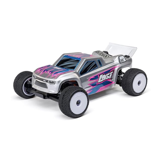 Foto 6 de 8 de LOS-1392T2 Losi 1/28 Micro-T 2S 2WD RTR Stadium Truck (batería y Cargador incluidos