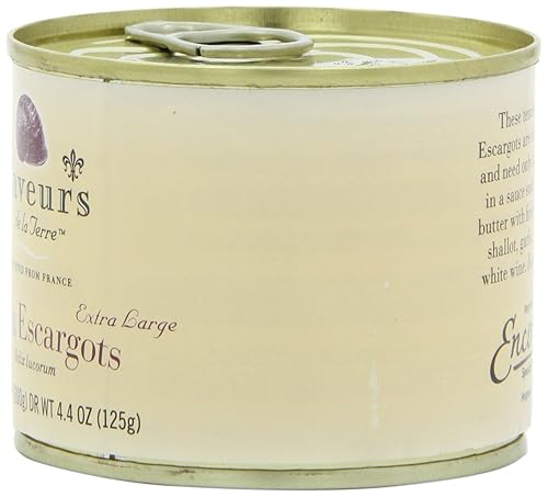 Miniatura 4 de Helix Escargots  7oz  Paquete de 3  Por Saveurs de la Terre  Importado de Francia (XL, paquete de 3)  Caracoles