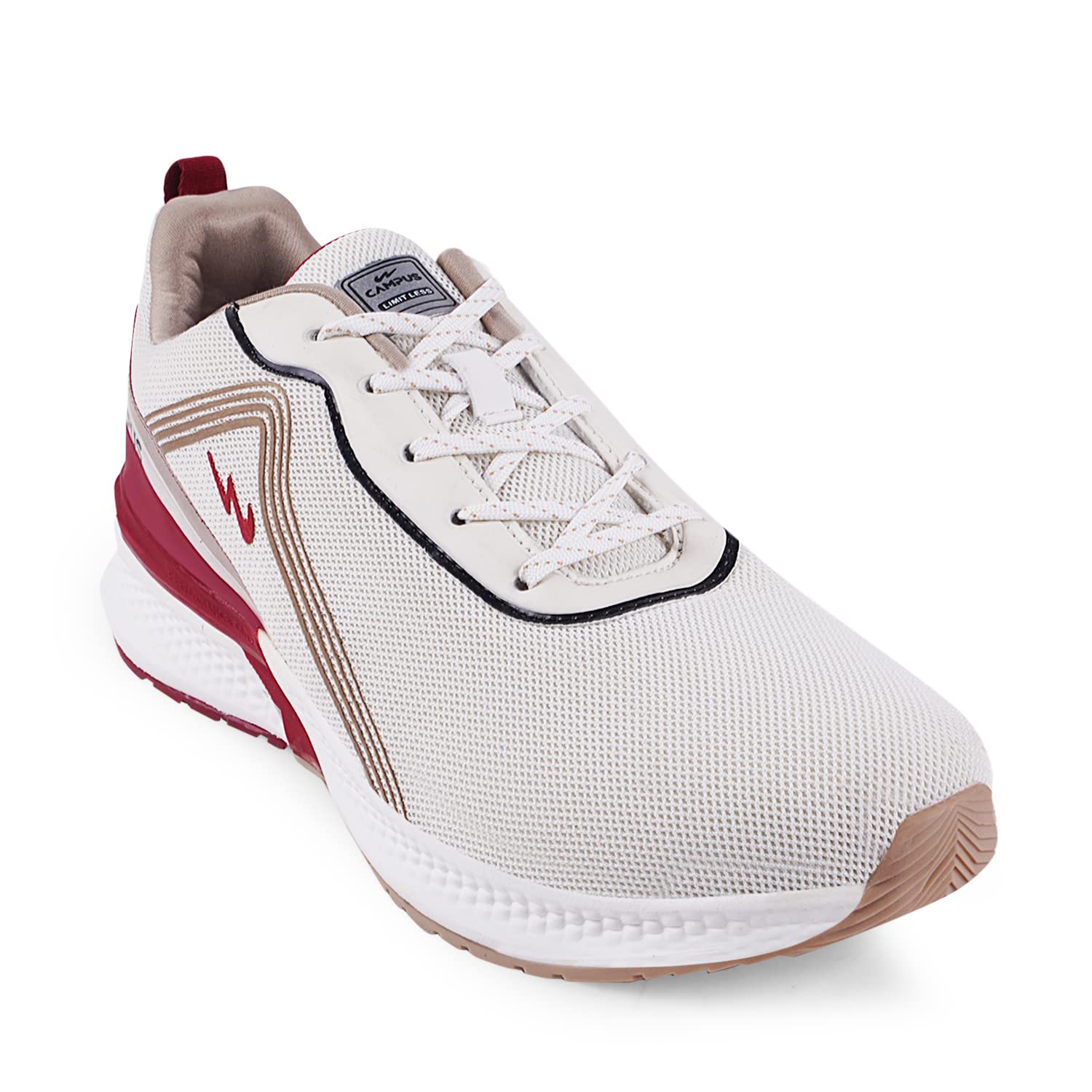 Campus Mens Camp Fast Off WHT/Rust Running Shoes - 7UK/India 22G-142 (B0B7178WFZ) Amazon Price History, Amazon Price Tracker