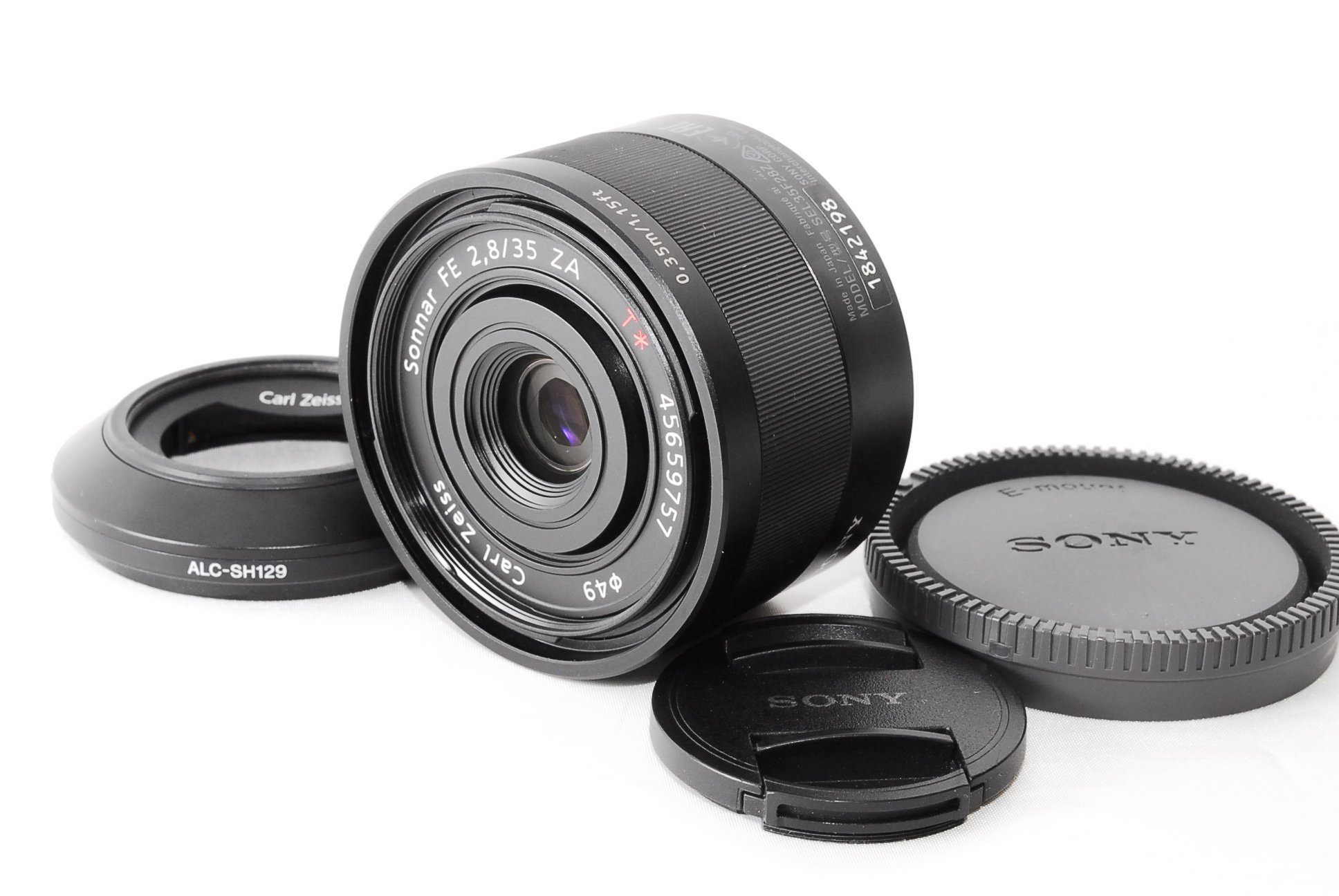 Amazon.com : Sony E-Mount Interchangeable Lens Sonnar T Fe 35mm F2  