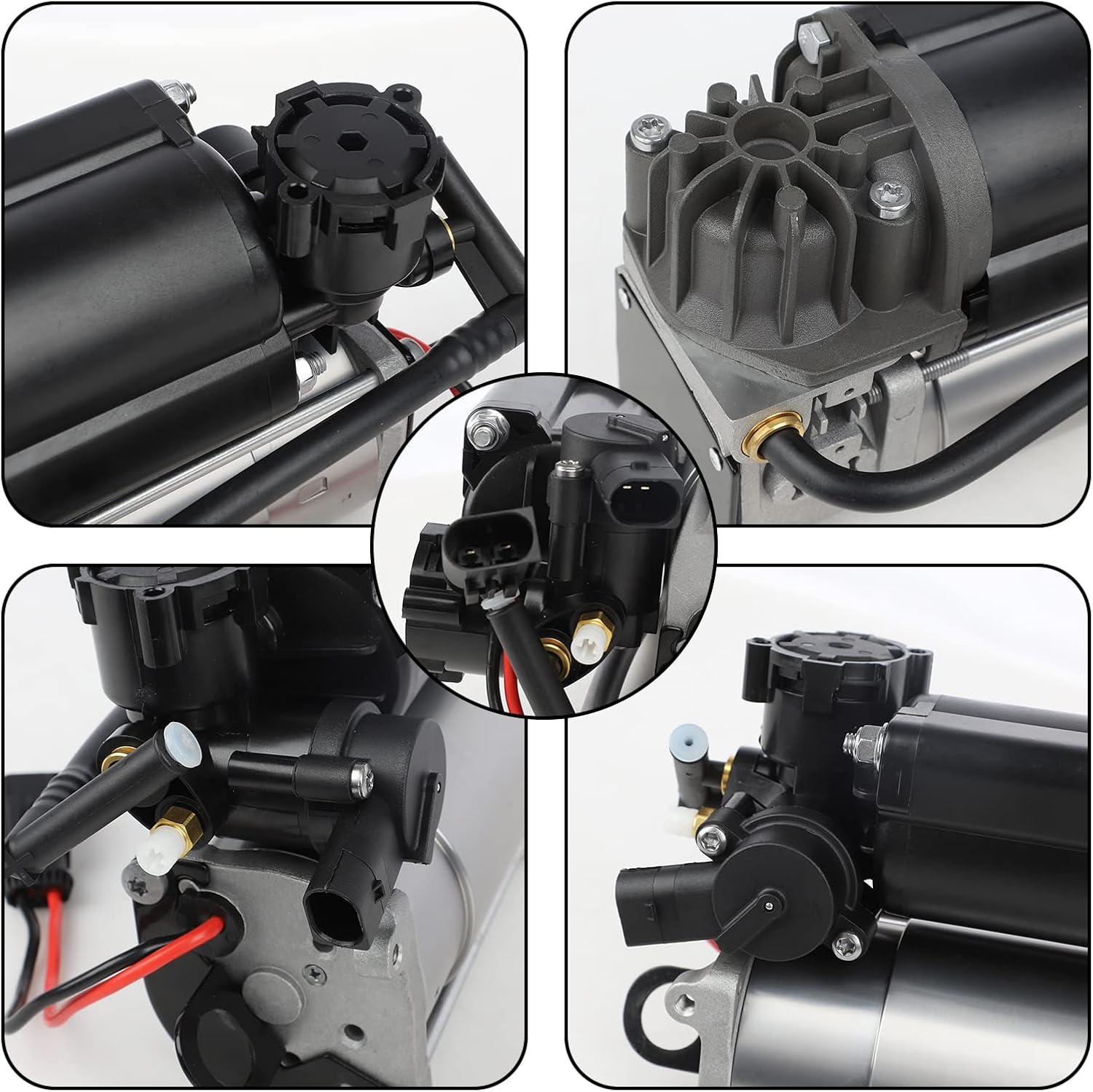 Compatible with Air Suspension Compressor Jaguar XJ8 XJR Vaden Plas 2004-2009 C2C27702