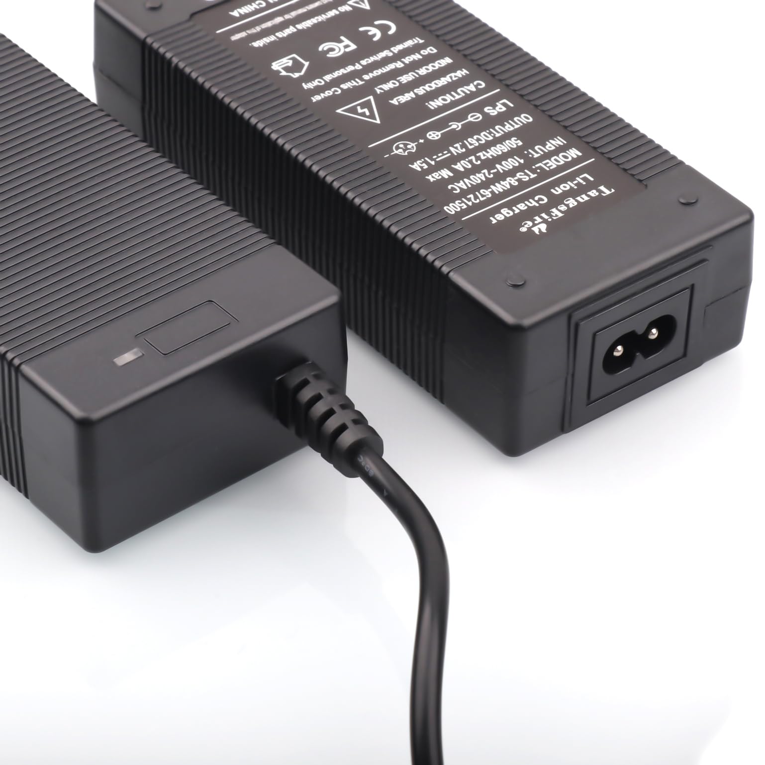 60V Chargeur Dualtron de Vélo électrique 67,2V Chargeur De Batterie Au Lithium 16S 60V pour Vélo Trottinette Électrique Monocycle Chargeur de Batterie au Lithium 60 V