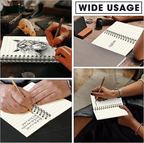 Miniatura 4 de Jutom 18 cuadernos pequeños en espiral, blocs de notas de 3 x 5, cuadernos de bolsillo pequeño a granel, mini bloc de notas con páginas rayadas,