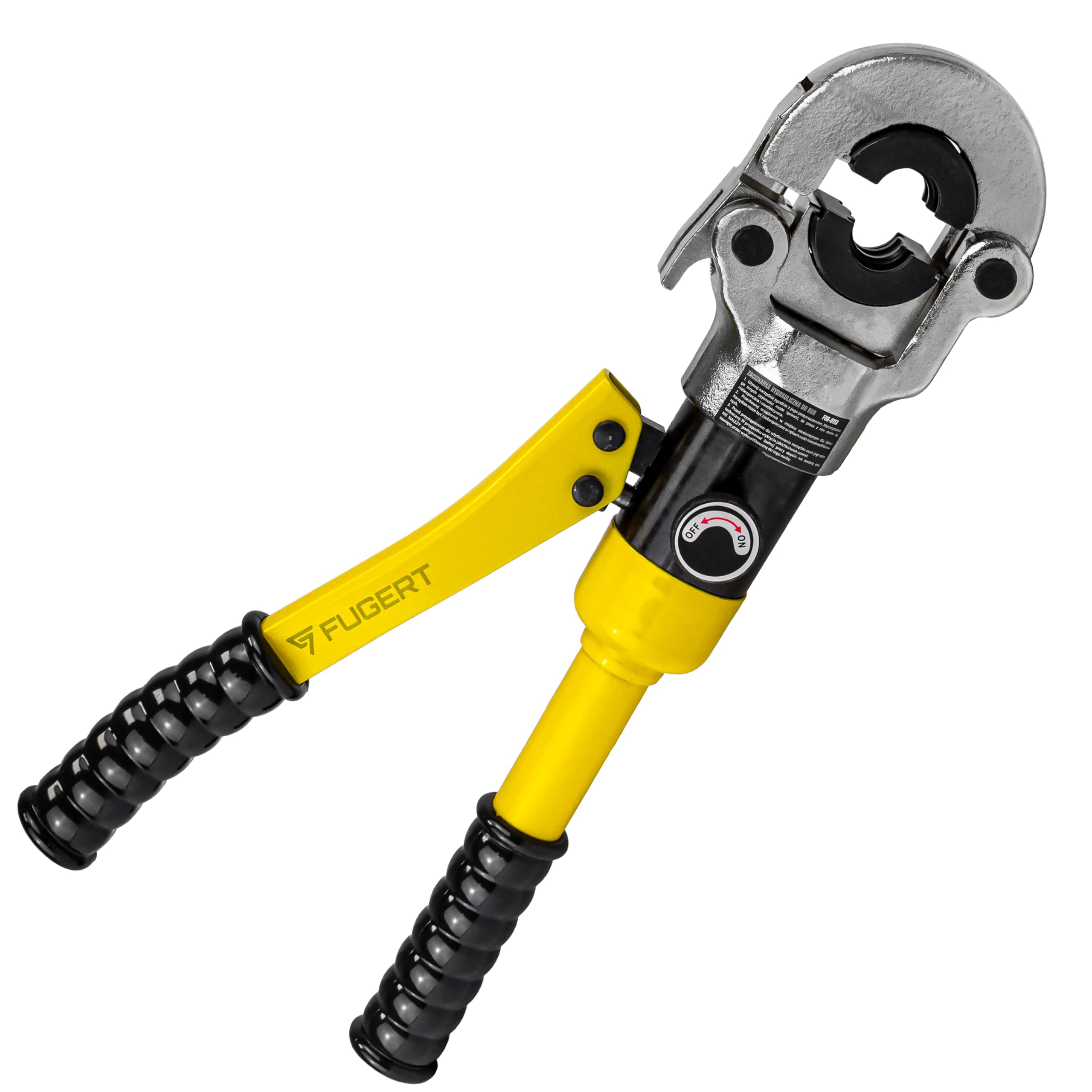 ZACISKARKA HYDRAULICZNA DO RUR PEX + MATRYCE V/U/TH 15-32MM FUGERT FUG-0113