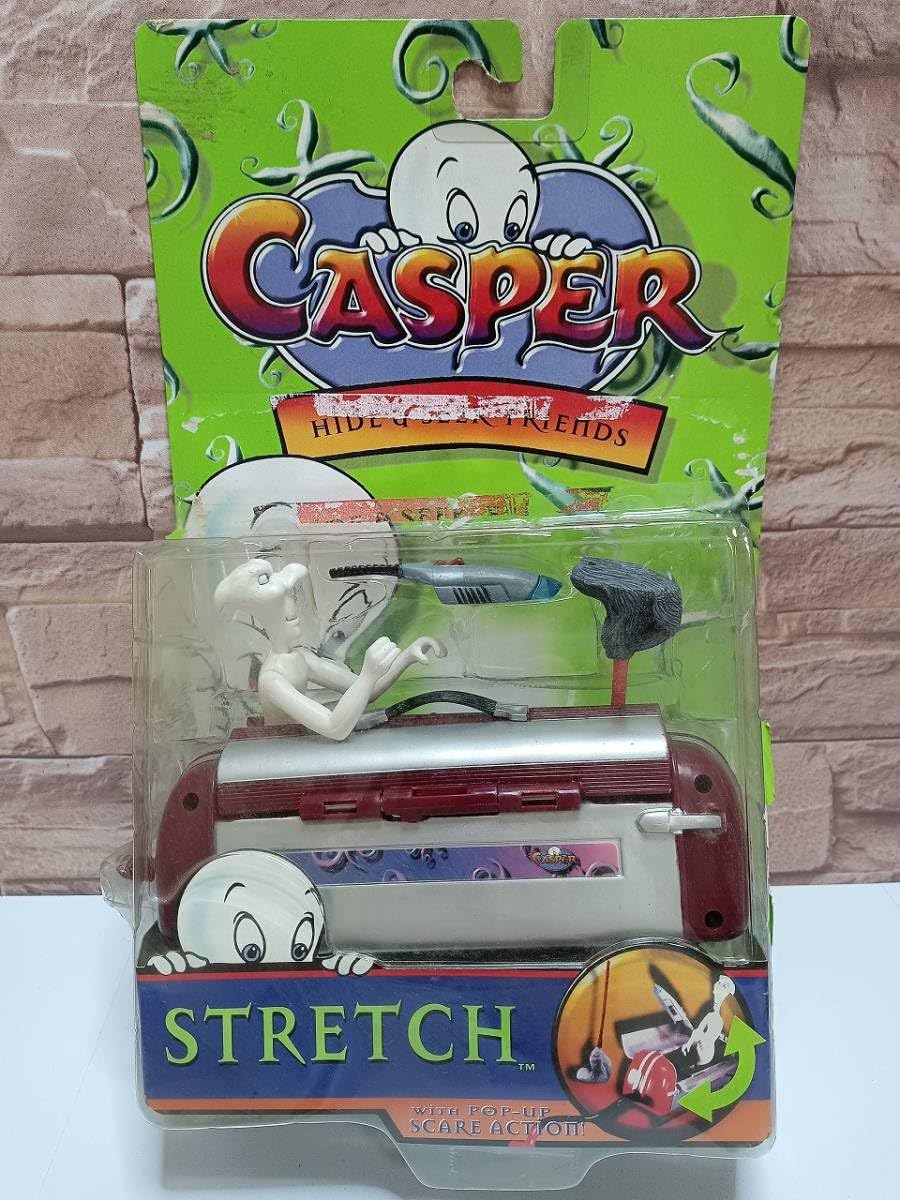 おばけのキャスパー　スクイーズ　フィギュア Amazon.co.jp: 2点セット キャスパー CASPER STRETCH スキュー
