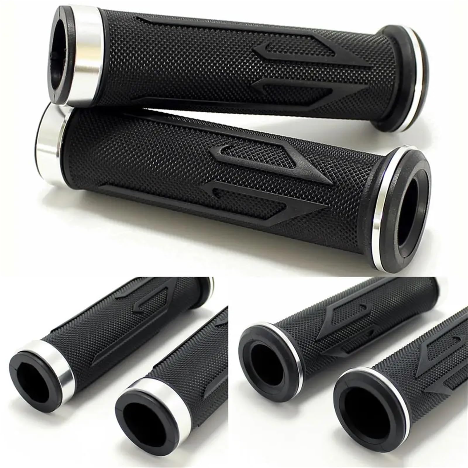 Uchwyty drążkowe 7/8"22mm uniwersalny uchwyt na kierownicę motocyklową pasujący do HONDA 250 600 900 CB400 VTEC400 CB-1 VTR250 MSX125 Uchwyty motocyklowe