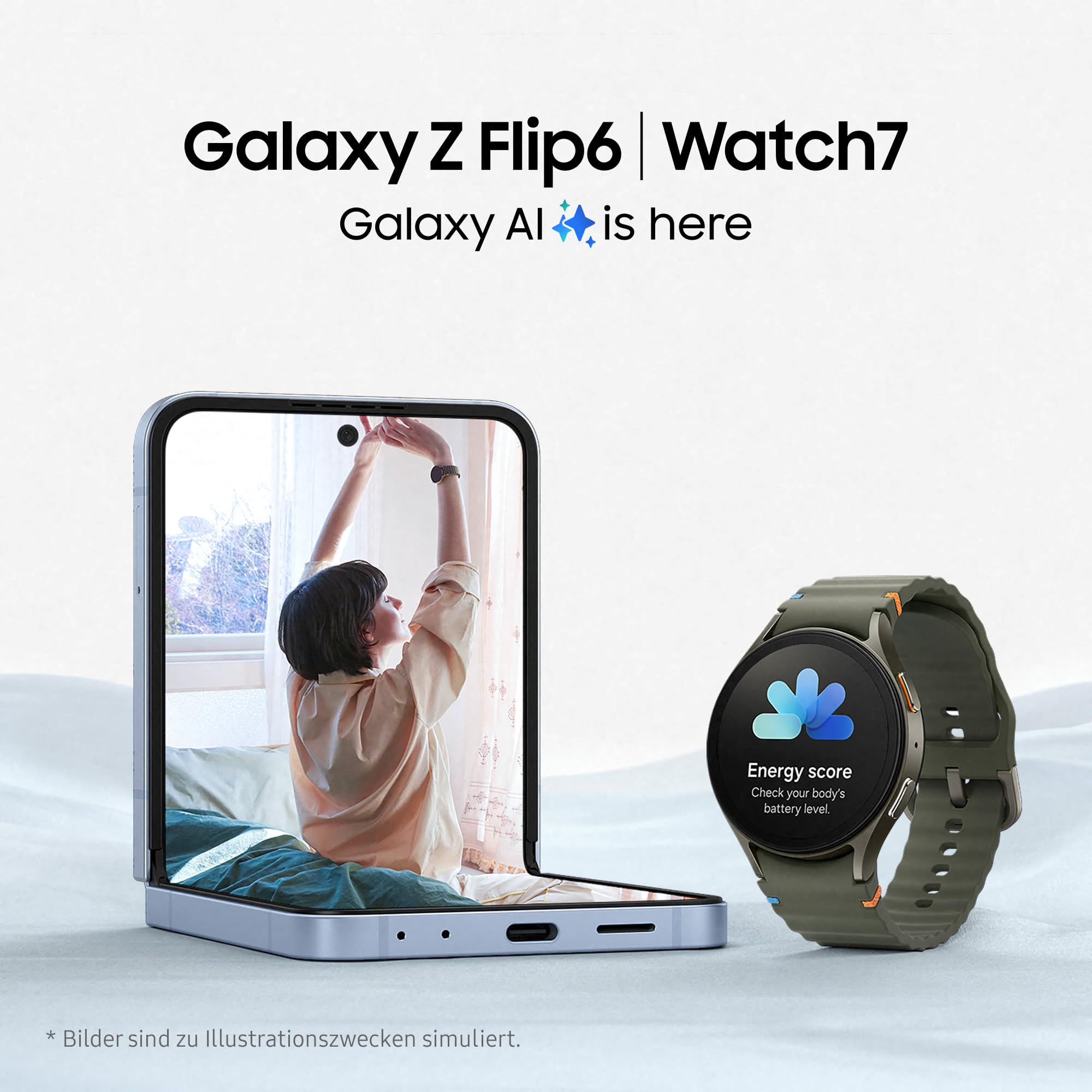 Samsung Galaxy Watch7 - Reloj Inteligente de Fitness (40 mm, Bluetooth, Incluye 36 Meses de garantía), Color Verde