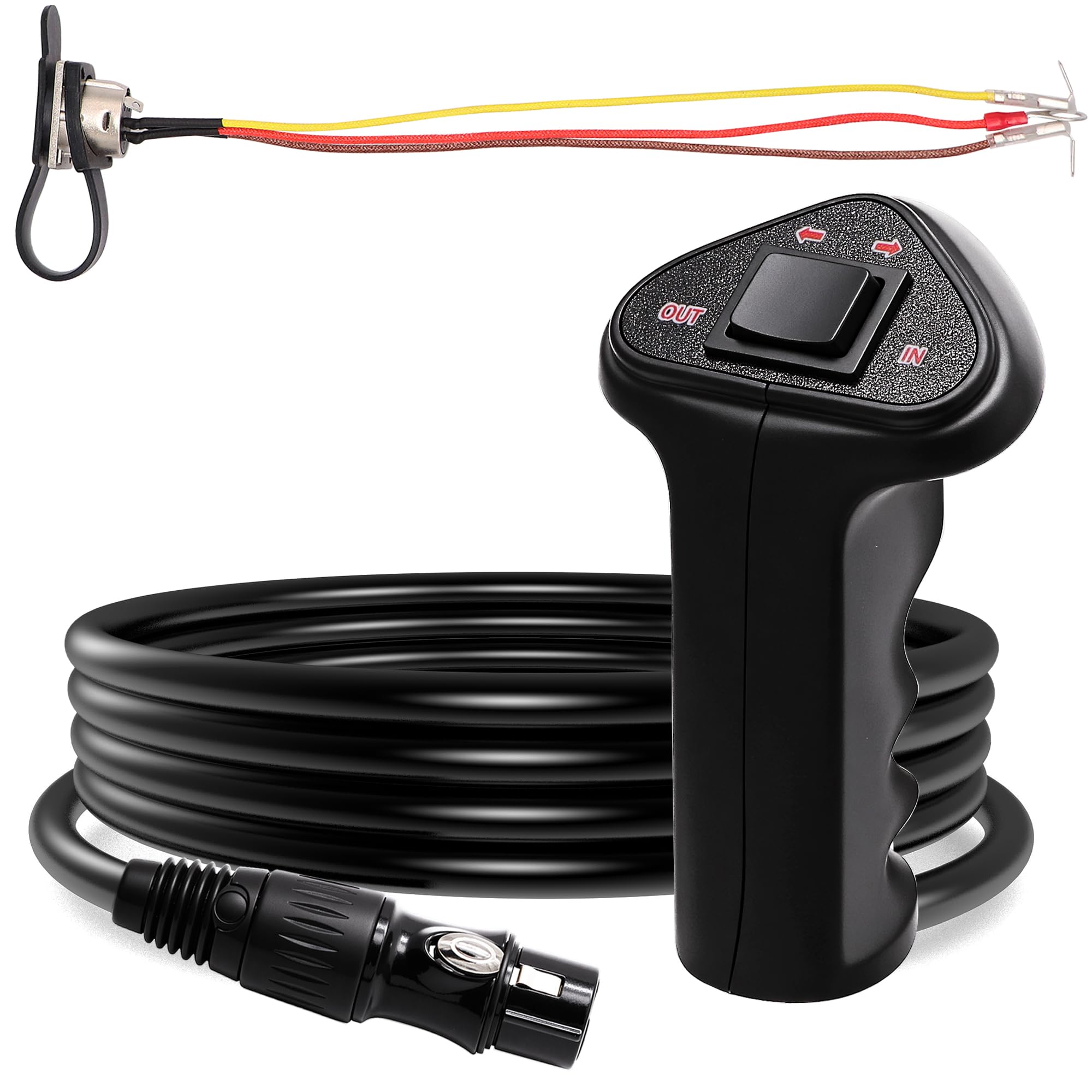 Amazon.com: 12V 500A 12000Lb Winch Hand Wired Remote Controller