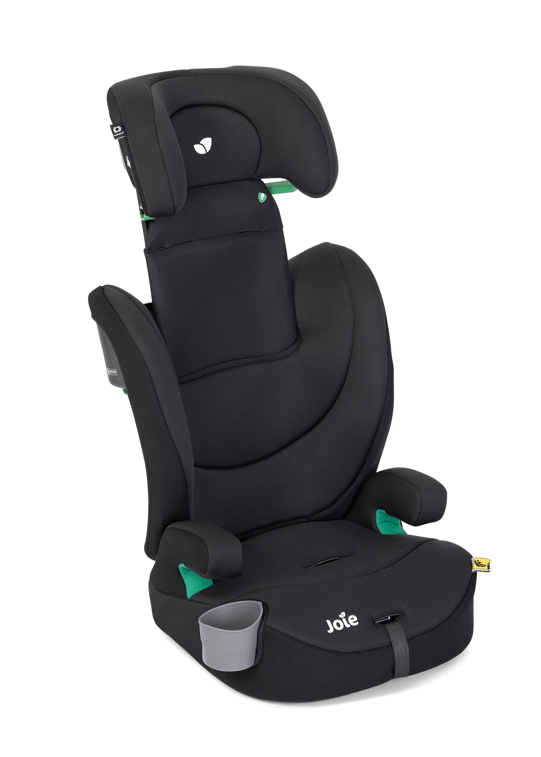 Joie Elevate™ R129 Seggiolino Auto Evolutivo i-Size, 76–150 cm, 5-Point Harness, Poggiatesta Regolabile 10 Posizioni, Seggiolino e Booster con Installazione con Cintura Auto