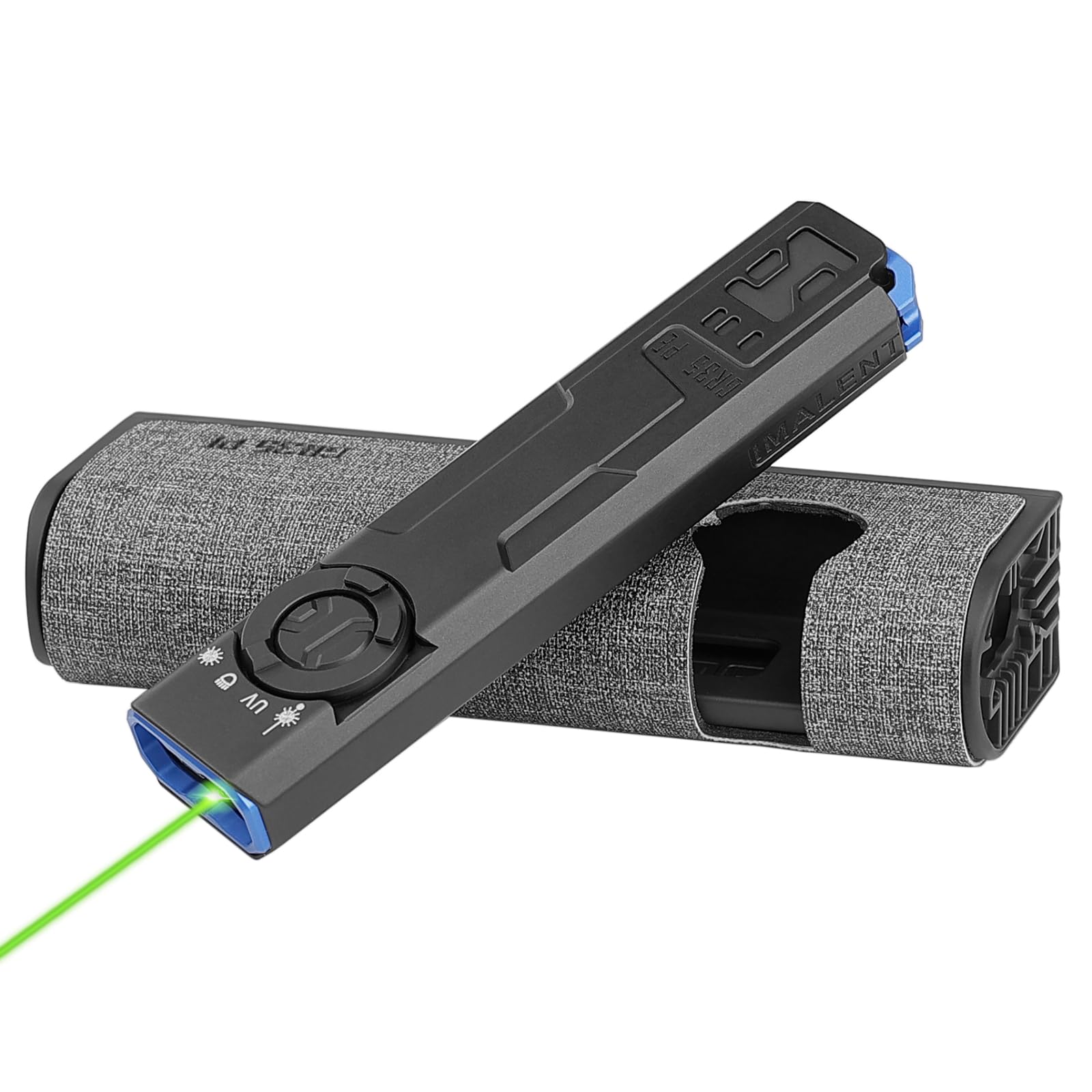 IMALENT GR35 充電式 EDC ライト IMALENT GR35 EDC Flat Flashlight with Green Light, UV and