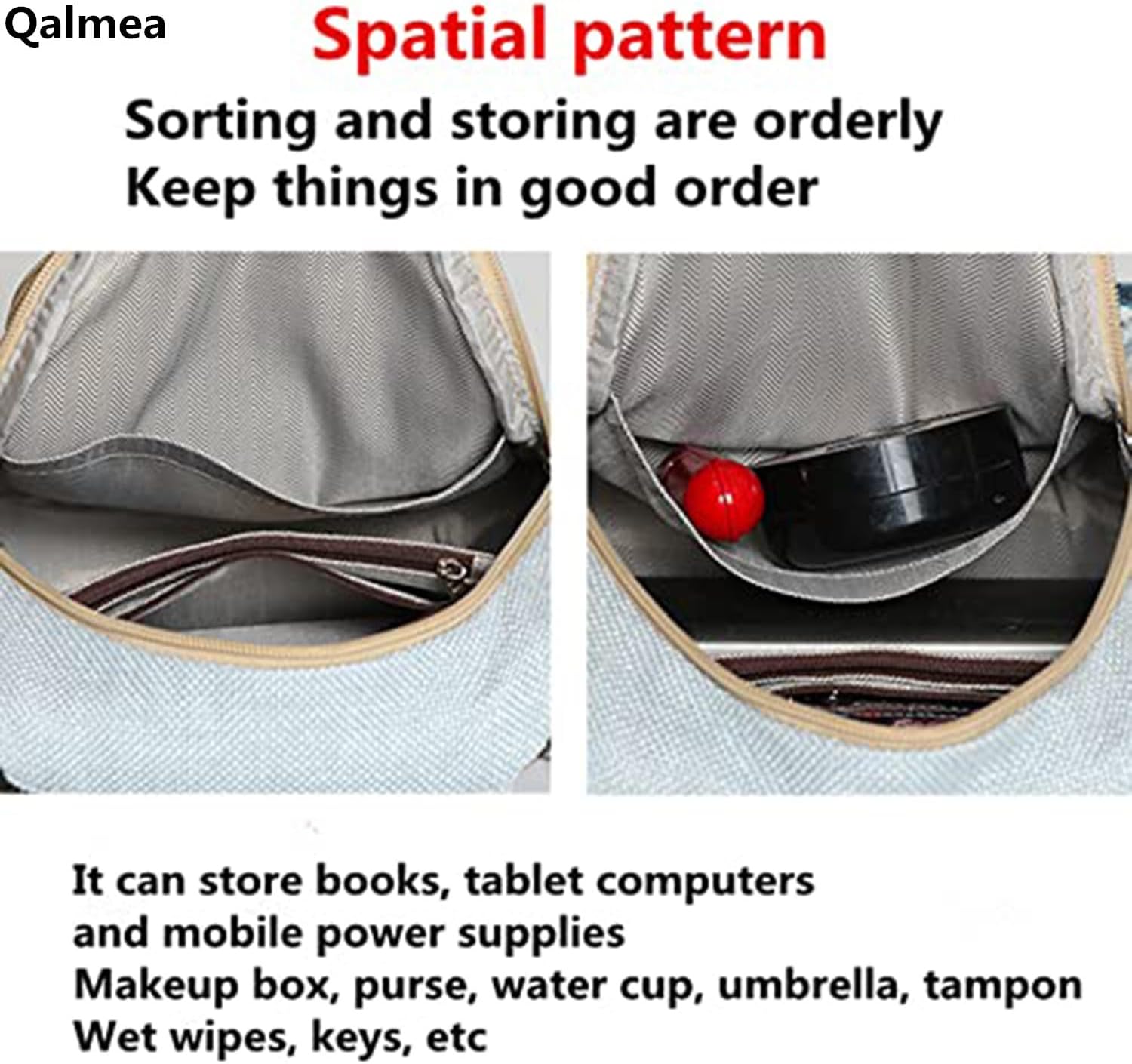 Personal Item Bag Backpack Boho Hippie Embroidered Woven Canvas with Woven Cotton Perfect Small Sling Bag - Image 6