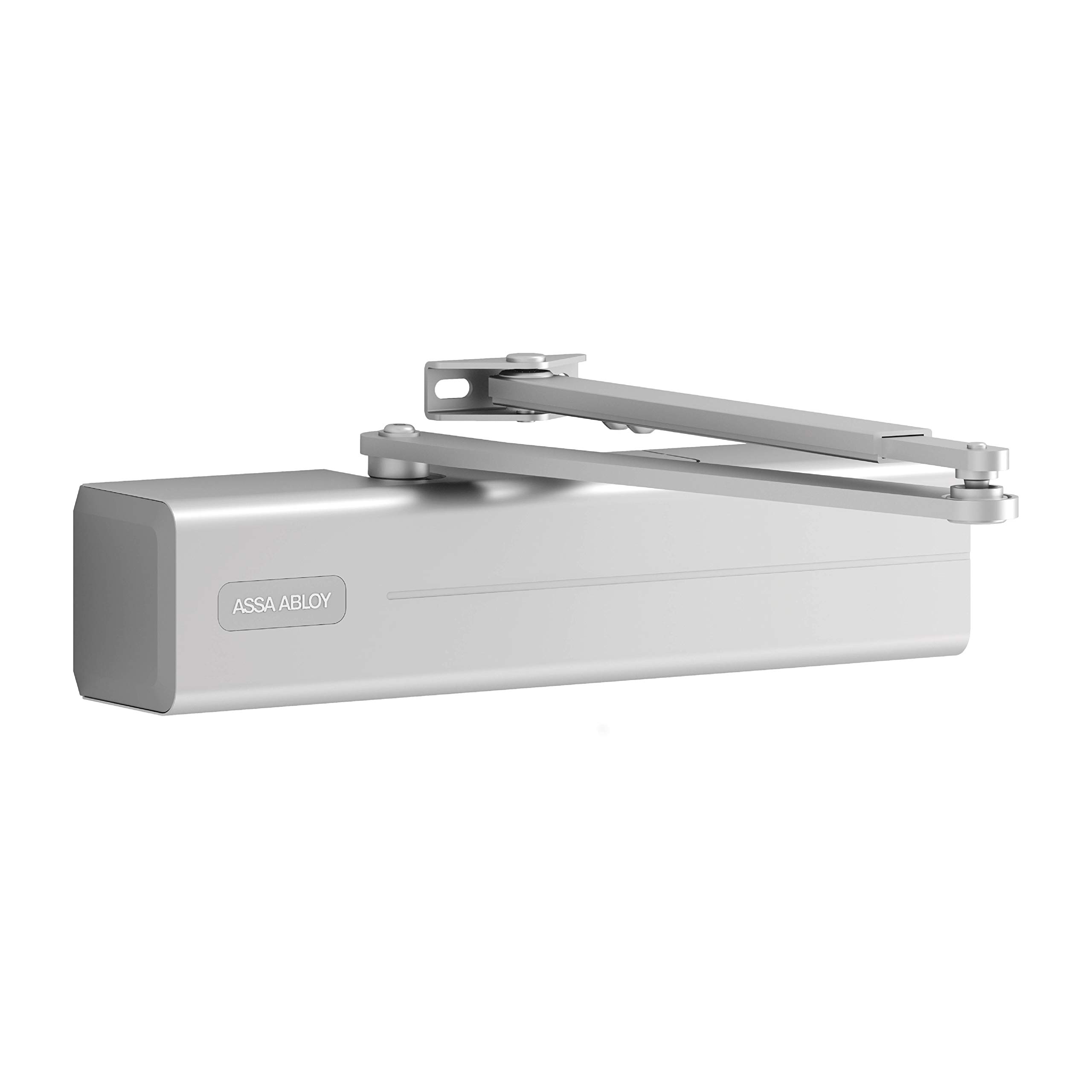 Tesa Assa Abloy DC340-​DEV1-​, Cierrapuertas con guía deslizante o brazo articulado, Plata